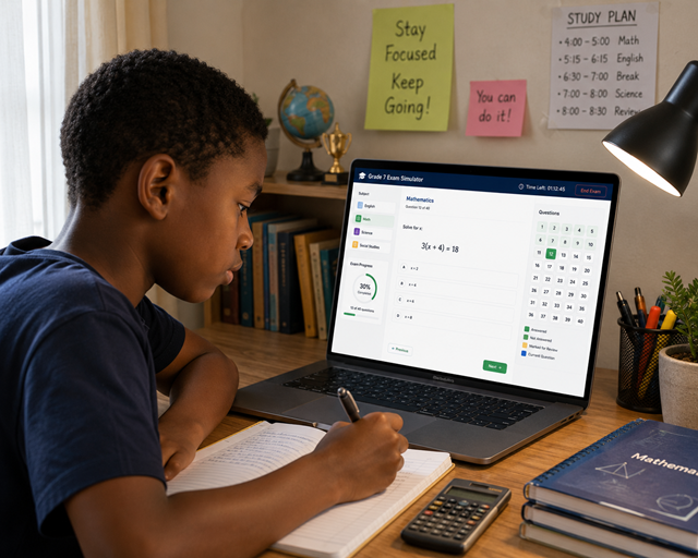 Grade 7-Exam Simulator